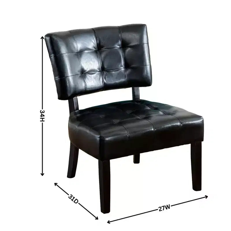 Moderner Akzentstuhl, Bouclé-Akzentstuhl mit Knopfheftung und extragroßer Sitzfläche für Wohnzimmer, Schlafzimmer und Apartment