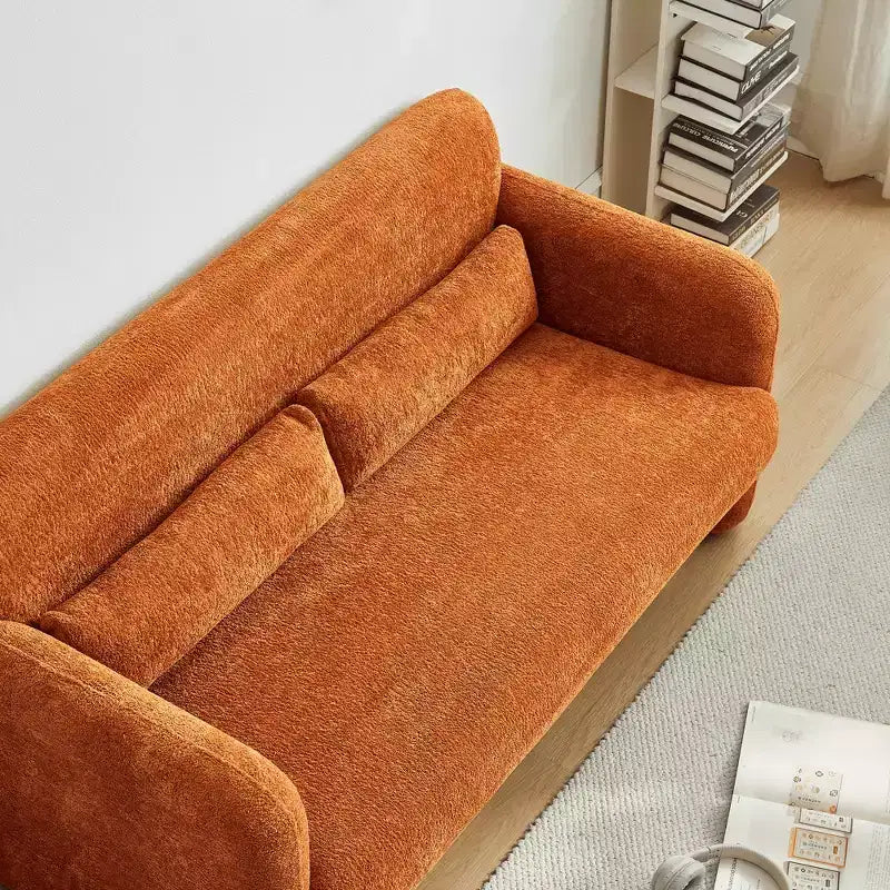 Sofá cama con USB, cama extraíble ajustable 3 en 1 y bolsillo lateral (terciopelo)