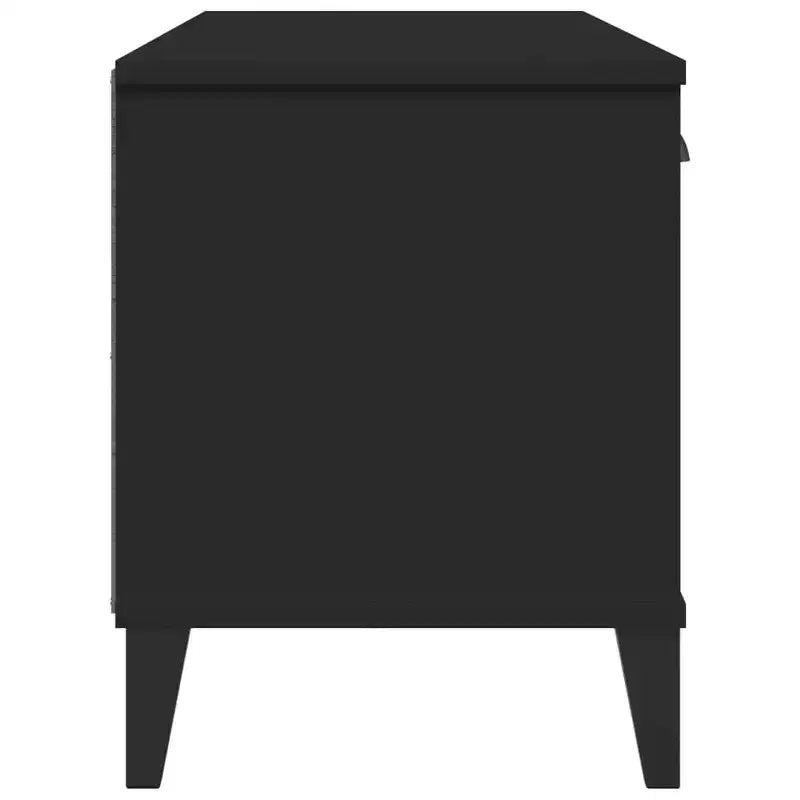Banc à chaussures avec étagère de rangement, organisateur pour entrée, en pin massif