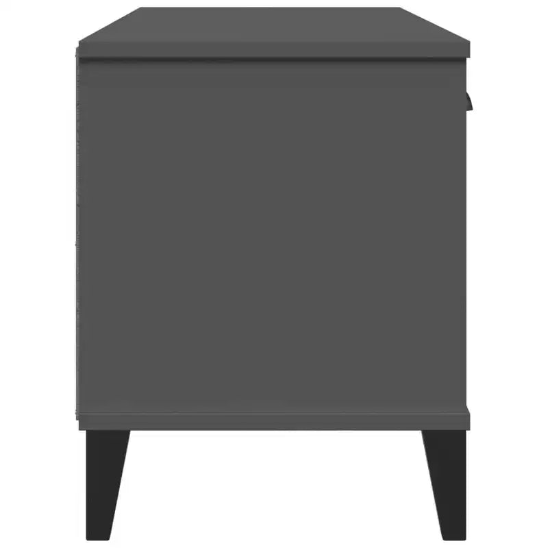 Banc à chaussures avec étagère de rangement, organisateur pour entrée, en pin massif