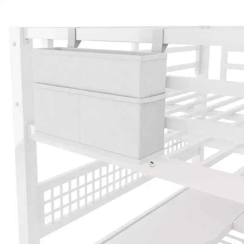 Cama alta de tamaño matrimonial con escalera de almacenamiento y armario, cama alta metálica con escritorio, estantes de almacenamiento, estación de carga y luces LED para adolescentes y adultos