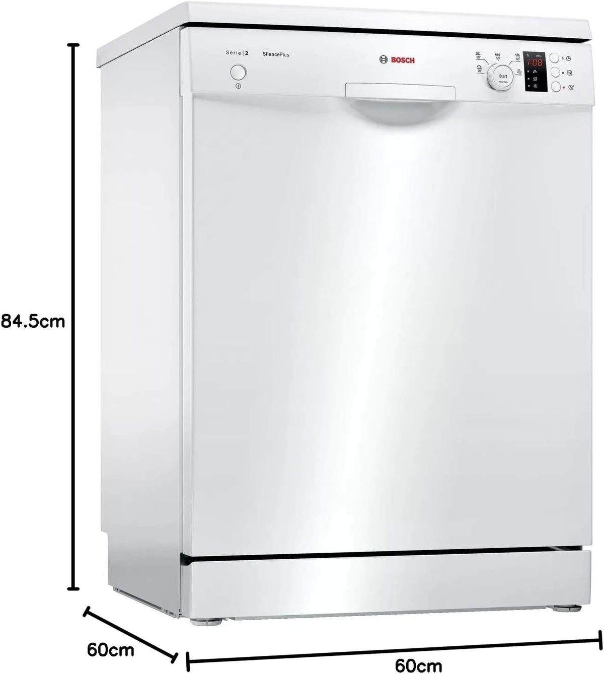 Lave-vaisselle BOSCH SMS25AW05E Blanc (60 cm)
