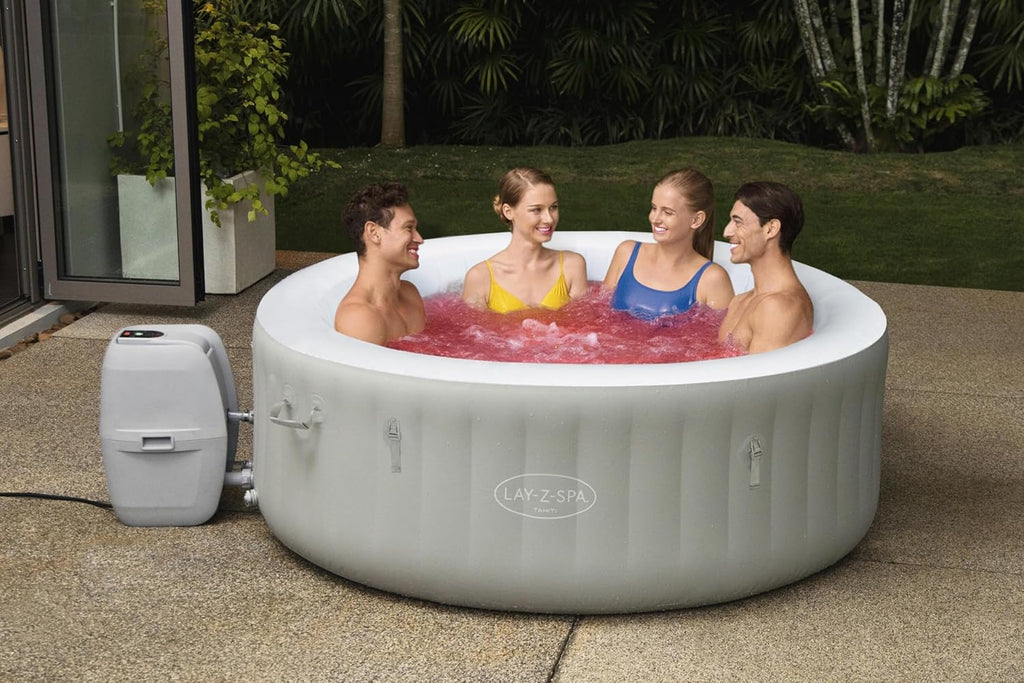 Spa gonflable rond BESTWAY Lay-Z-Spa? Miami Airjet? 2 - 4 personnes
