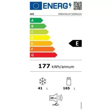 Réfrigérateur 2 portesAEGRDB424E1AX