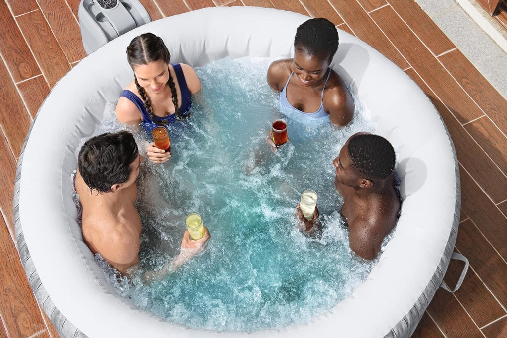 Spa gonflable rond BESTWAY Lay-Z-Spa? Miami Airjet? 2 - 4 personnes