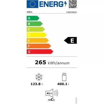 Réfrigérateur 2 portesSMEGFAB50RRD5