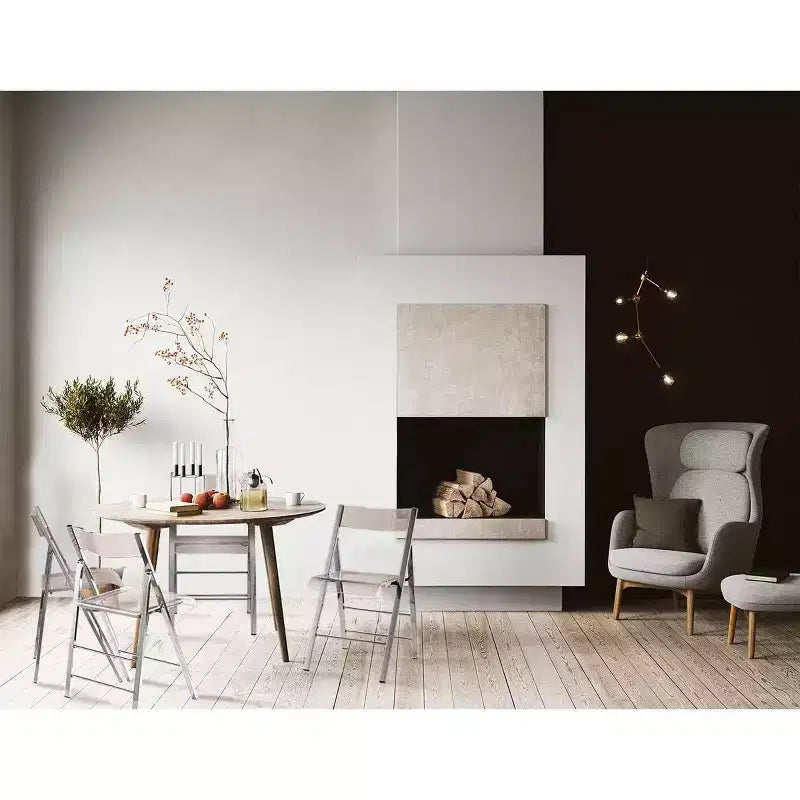 Chaises pliantes de luxe modernes en acrylique