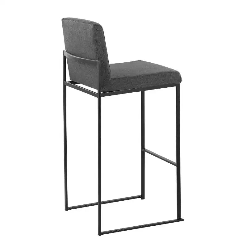 Juego de 2 taburetes de bar de estilo minimalista