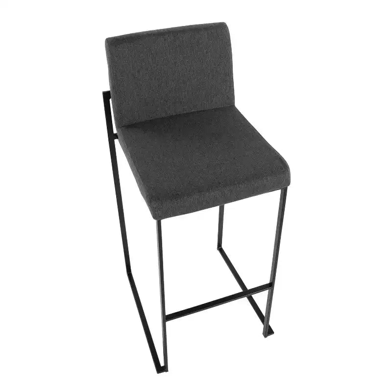Juego de 2 taburetes de bar de estilo minimalista