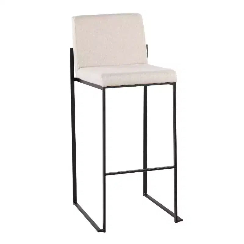 2er-Set Barhocker im minimalistischen Stil