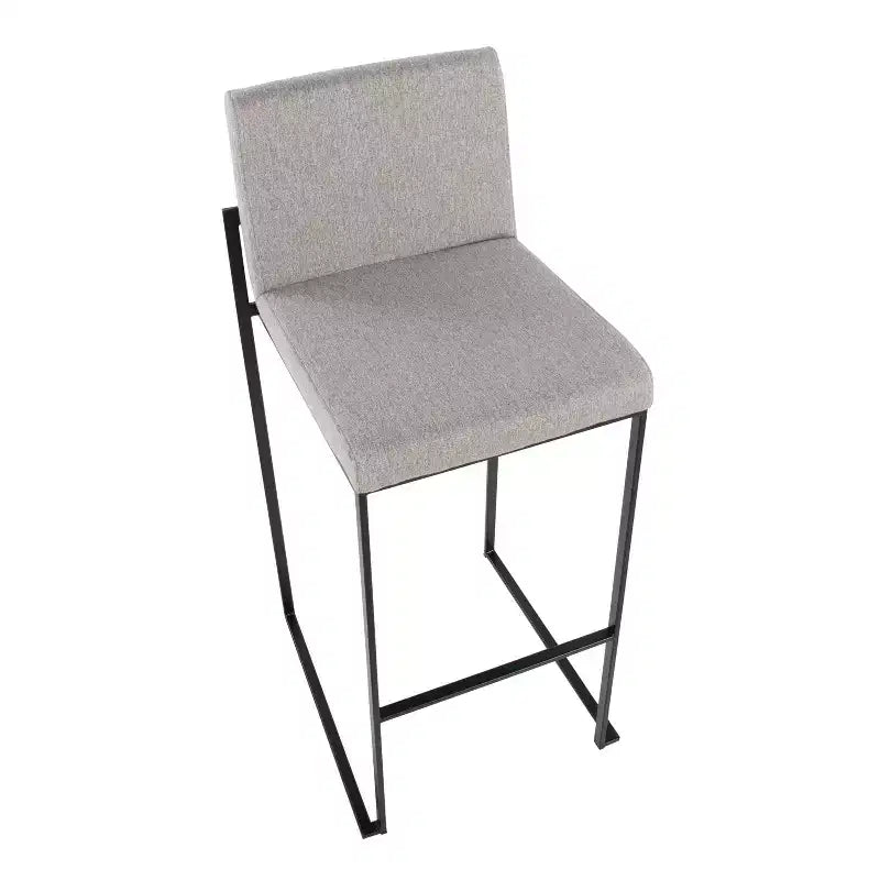 Juego de 2 taburetes de bar de estilo minimalista