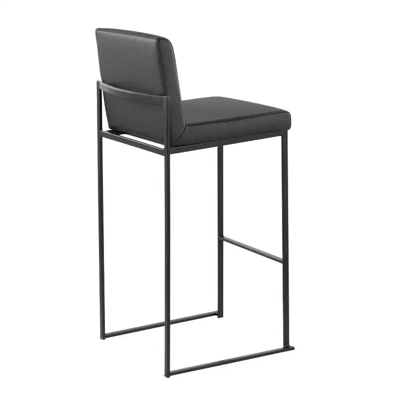 Juego de 2 taburetes de bar de estilo minimalista