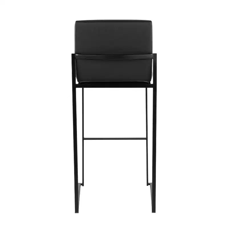 Juego de 2 taburetes de bar de estilo minimalista