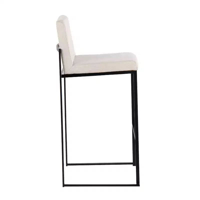 2er-Set Barhocker im minimalistischen Stil