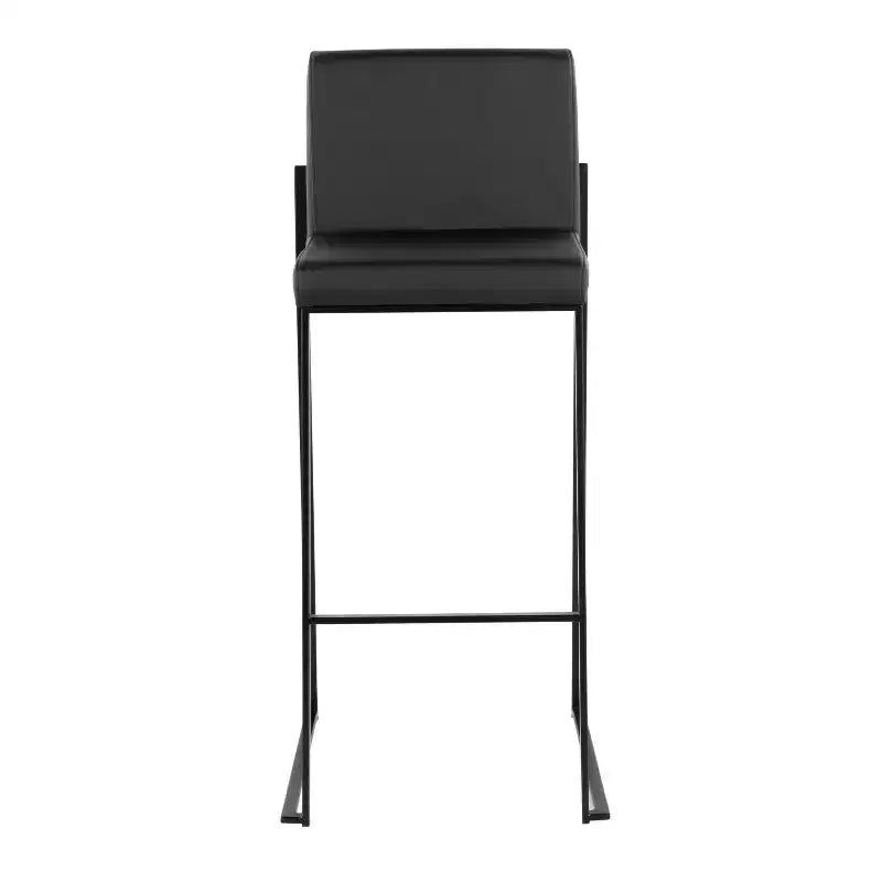 Juego de 2 taburetes de bar de estilo minimalista