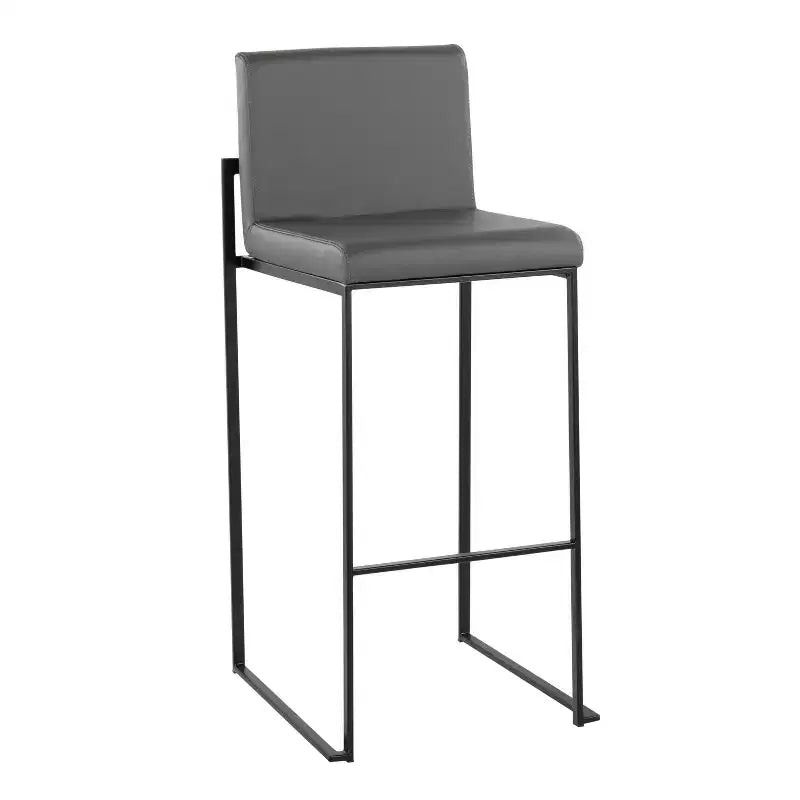 Juego de 2 taburetes de bar de estilo minimalista