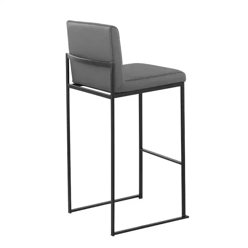 Juego de 2 taburetes de bar de estilo minimalista