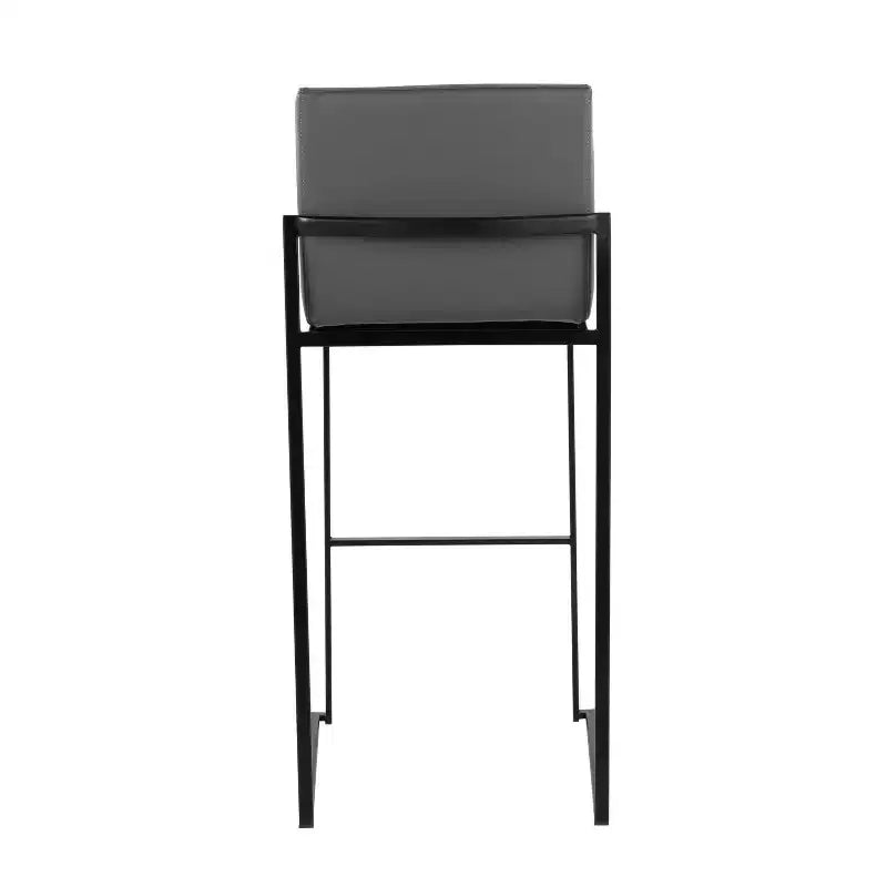 Juego de 2 taburetes de bar de estilo minimalista