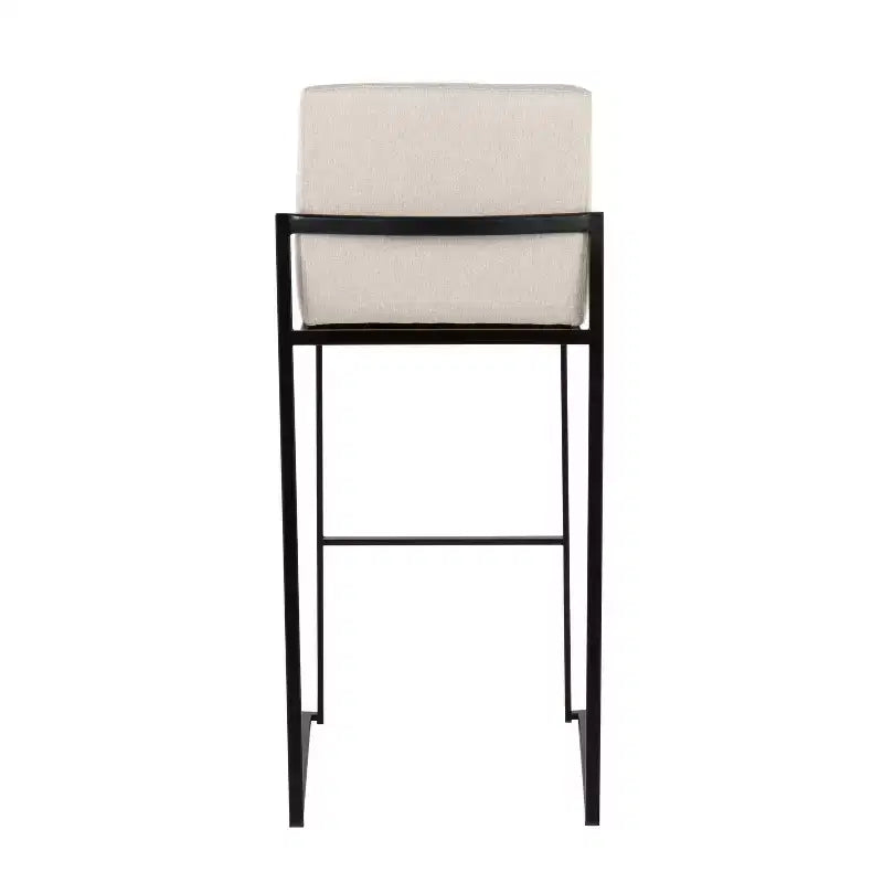2er-Set Barhocker im minimalistischen Stil