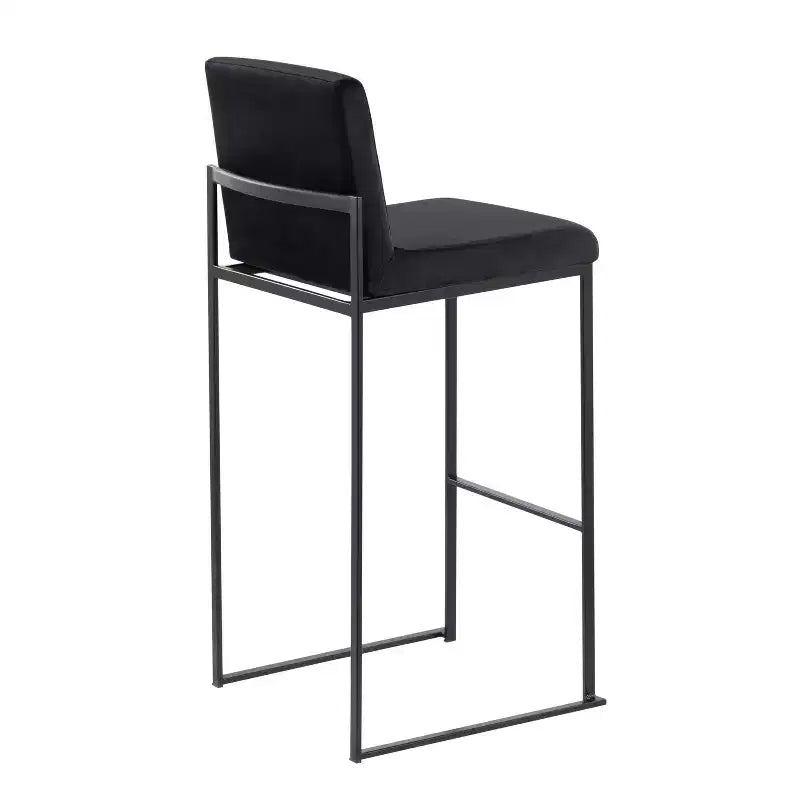 Juego de 2 taburetes de bar de estilo minimalista