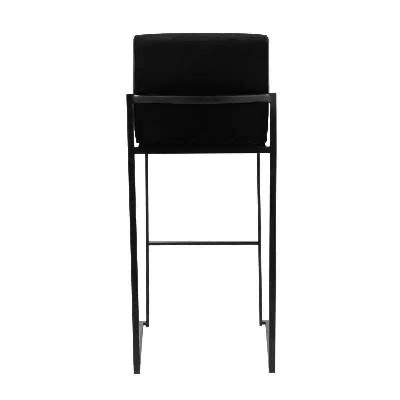 Juego de 2 taburetes de bar de estilo minimalista
