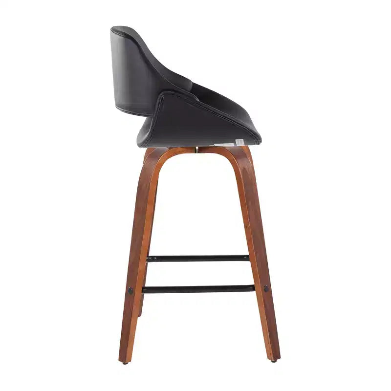 Lot de 2 tabourets de bar carrés de style nordique
