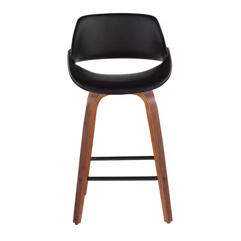 Lot de 2 tabourets de bar carrés de style nordique