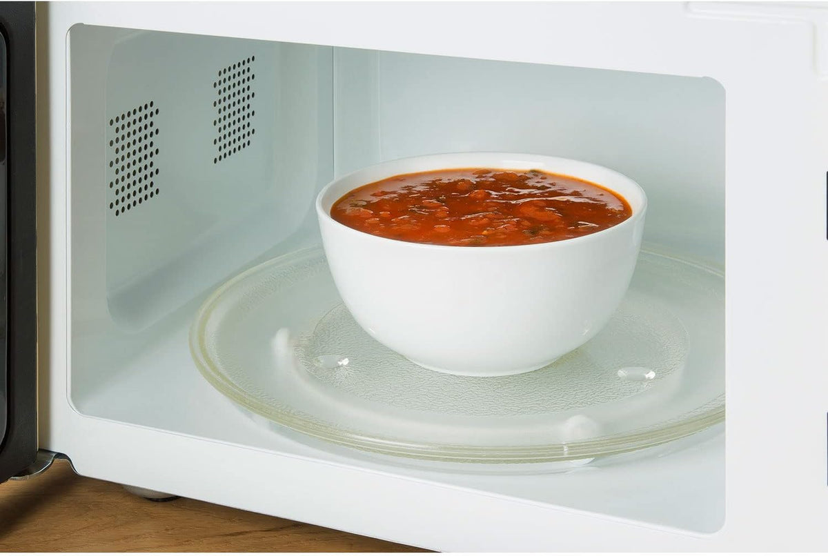 Swan Retro Ensemble Petit-Déjeuner, Bouilloire 1,8 L, Grille-Pain 2 Tranches à Fente Large, Micro-Ondes Numérique 20L, 6 Niveaux de Puissance, Minuteur, Porte Miroir, Design Vintage, Crème