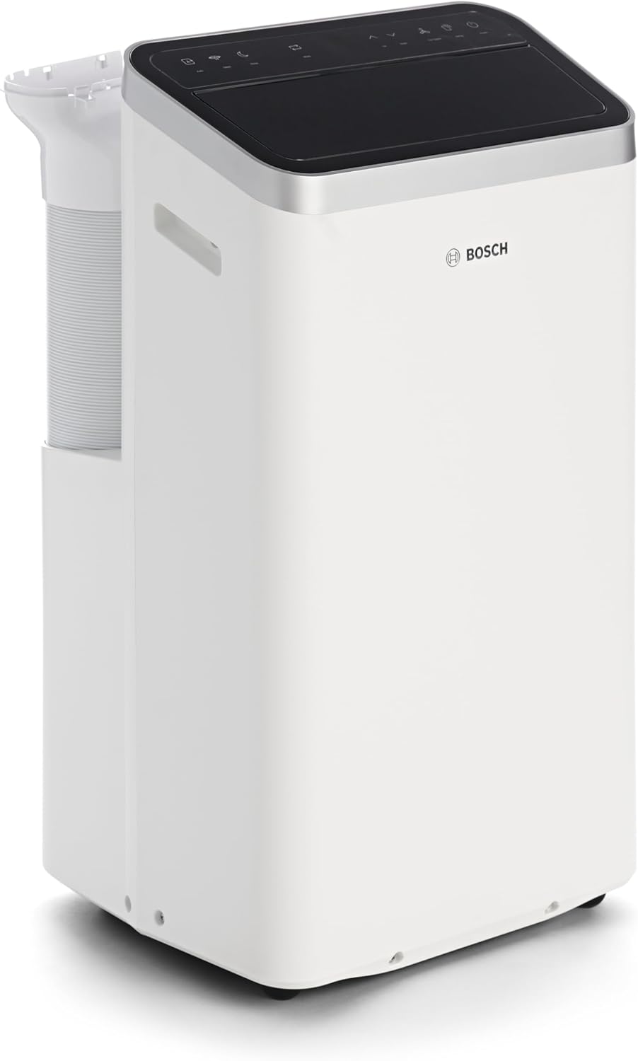 Bosch Cool 4000 Portable AC - 3 en 1 : Climatiseur, Déshumidificateur, Ventilateur - 2,6 kW pour les pièces jusqu'à 35m2 - Avec Mode Auto, Mode Silencieux et Mode Veille (48 db (A)) [Classe A+]