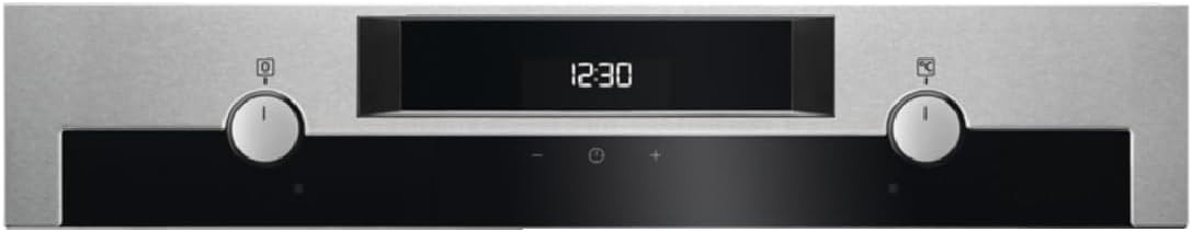 AEG BEE435111M Four électrique multifonction, intégrable, nettoyage AquaClean, 9 fonctions, cuisson multi-niveaux, écran LCD tactile, ventilateur XXL, capacité 72 L, inox, classe A+