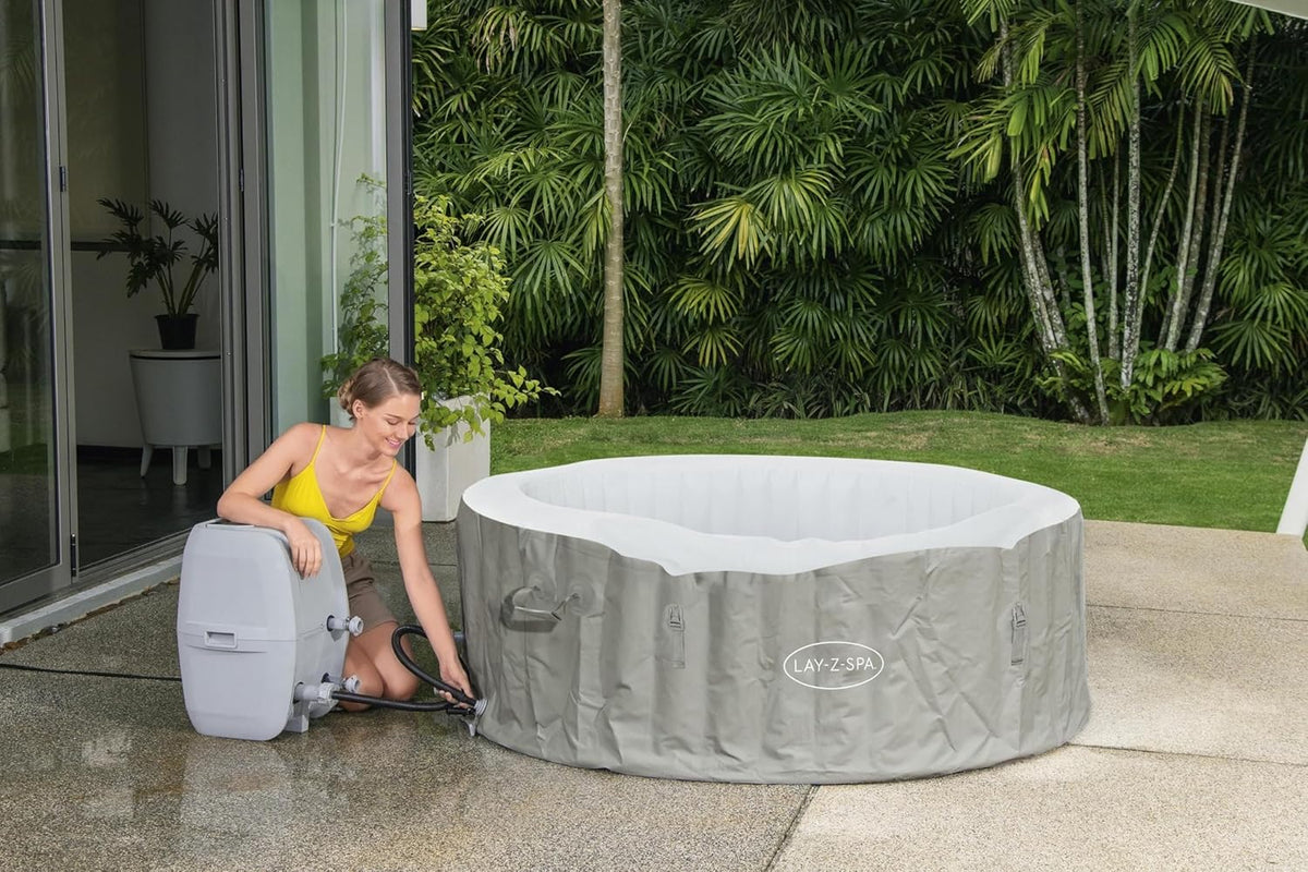 Spa gonflable rond BESTWAY Lay-Z-Spa? Miami Airjet? 2 - 4 personnes